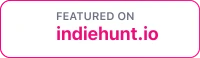 Featured on IndieHunt